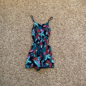 Stranger things romper w/ adjustable straps